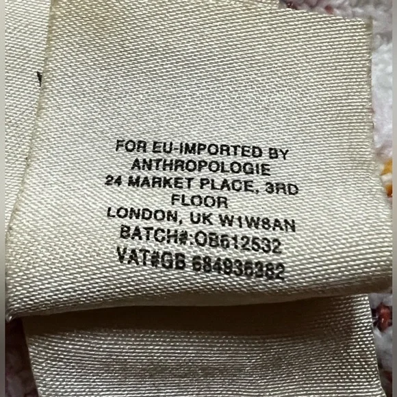 Moth by Anthropologie Pink Cream Knit Oversized Cardigan (Size M,runs large) - Picture 10 of 10